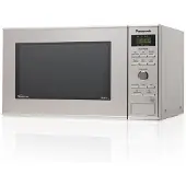 Panasonic NN-GD37HSGTG magnetron-combinatieoven - 32 liter inhoud - vlak ontwerp - grill en hetelucht - roestvrij staal