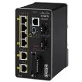Cisco IE2000 with 4 FE Copper ports and 2 FE SFP ports (Lan Base)