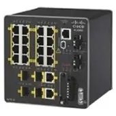 Cisco Industrial Ethernet 2000-serie - Switch - beheerd - 16 x 10/100 + 2 x combinatie Gigabit-SFP + 2 x Fast Ethernet SFP - monteerbaar op DIN-rail