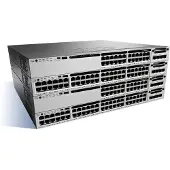 Cisco switch: Catalyst WS-C3850-24P-S - Zwart, Grijs
