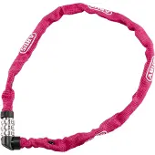 ABUS Fietsslot Kettingslot - 1200 Web - Security level 3 - pink - 60 cm - Geschikt voor kinderfietsen