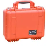 Peli Case 1500 Koffer Medium oranje met schuim