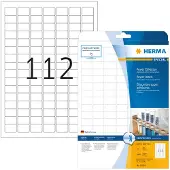 Herma 10916 Power-etiketten, sterk hechtend, A4, 25,4 x 16,9 mm, wit, van papier