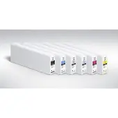 Epson inktpatroon, cyaan, T710, 700 ml. Artikelnummer: T7102