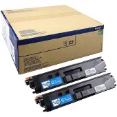 Brother TN-329C toner cyaan dubbelpak (origineel)