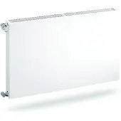 Sanivesk vlakke Plaatradiator Una Raya Wit 60x60cm 529 watt