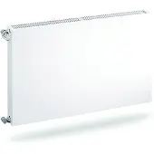 Sanivesk vlakke Plaatradiator Duo Raya Wit 60x60cm 985 watt