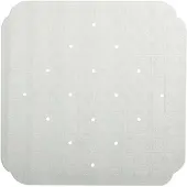 Spirella Antislip Badmat Ruby - Wit - 53x53cm