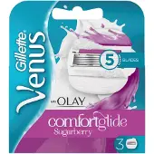 Gillette - Venus + Olay Blades Sugarberry Scent 3 Pcs