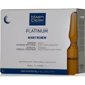 Martiderm Platinum Night Renew Ampoules Gezichtsbehandeling 10 Eenheden