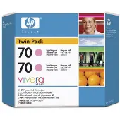 HP 70 (CB346A) 2-pack l.magenta