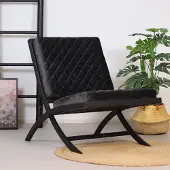 Livin24 Design fauteuil Madrid velvet antraciet
