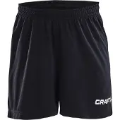 Craft Squad Short Solid Jr Zwart - Wit 146/152