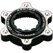 Ashima Center Lock Adapter Zwart Montage 6 gaten