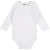 Jacky Rompertje/body 'Interlock-Body langarm 5er Pack BASIC' wit