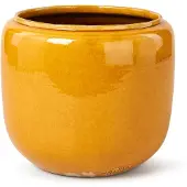 Serax Bloempot Costa Honey-Geel D 18,5 cm H 19 cm