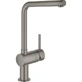 GROHE Keukenmengkraan Minta L-Uitloop Hard Graphite Geborsteld