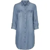 Vero Moda Blousejurk 'VMSilla' blauw denim