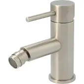 Hotbath Bidetmengkraan Buddy 1-hendel 15 cm Geborsteld Nikkel