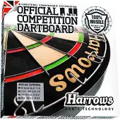 Harrows Official Competition Dartboard Veelkleurig