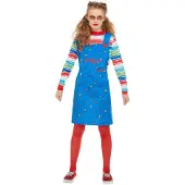 Smiffy Chucky Kostuum Halloween Meisje