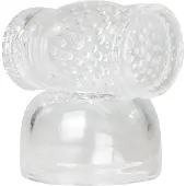 EasyToys - Wand Collection - Opzetstuk met Masturbator - Transparant