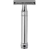 Edwin Jagger Scheermes Razors Double Edge Safety Chrome Plated Ref.DE89BL 1Stuks | Voor Mannen