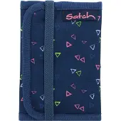 Satch portemonnee Wallet Funky Friday blauw veelkleurig