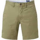 Ralph Lauren Straight fit chino-shorts van Katoenmix