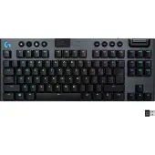 Logitech G 920-009500, Draadloos, RF draadloos + Bluetooth, Mechanische schakelaar, QWERTY-indeling, RGB LED-verlichting, Donkergrijs