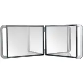 Comair Kabinett-Spiegel Multi-Grip schwarz/silber 21 x 29 cm