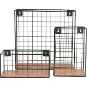 Label51 - Wandplanken Firm - Bruin - 15x30x15cm
