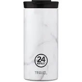24Bottles Thermoskan 'Travel 600 ml' grijs / zwart