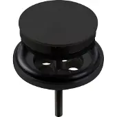 Clou Mini Wash Me plug, met afdekkap, niet afsluitbaar, mat zwart