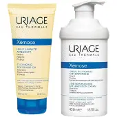 Uriage Xemose Crème voor de herstellende lipiden + Reinigingsolie 600 ml