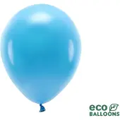 Party Deco Partydeco - 100 Eco Ballonnen pastel turqouise - 30 cm