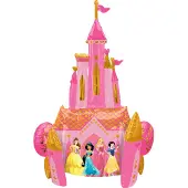 Amscan ballon kasteel prinsessen 88 x 139 cm folie roze