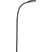 QAZQA Moderne vloerlamp zwart incl. LED verstelbaar - Trax