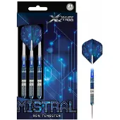 XQ Max dartpijlen Mistral 90% steeltip gewicht 21