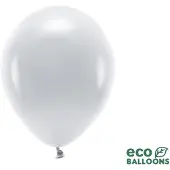 Party Deco Pastel Zilvergrijze Ballonnen Premium Organic (100st)