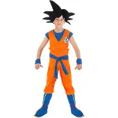 Rubies VERKLEEDKOSTUUM SANGOKU JONGEN 11/12 JAAR Oranje, Koper, Mandarijn