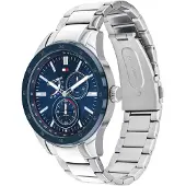 Tommy Hilfiger Austin Heren Zilveren Horloge 1791640