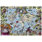 Heye Puzzel 2000 stukjes Quirky World 29913