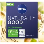 Nivea Naturally Good Nachtcrème - Met Bio Arganolie - 50 ml