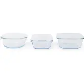 Pebbly Vershoudbakje Plastic 800/650/800 ml (3-Delig)