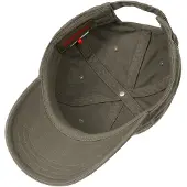 Stetson Rector Baseballcap By Stetson olijfgroen | Maat: One Size