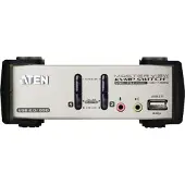 Aten CS1732B KVM Switch VGA, PS/2-USB, Audio, USB-Hub, 2 Poorts