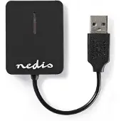 Nedis Kaartlezer | All-in-One | USB 2.0 | 1 stuks - CRDRU2300BK CRDRU2300BK