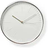 Nedis Wandklok | Emma | | Ø 30 cm (Zilver)