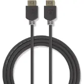Nedis HDMI kabel - HDMI2.0 (4K 60Hz + HDR) / zwart - 0,50 meter